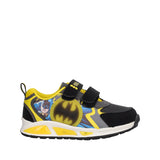 Sneakers Bambino Nere e Gialle Batman con Luci