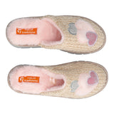 Ciabatte Casa Donna Rosa e Beige