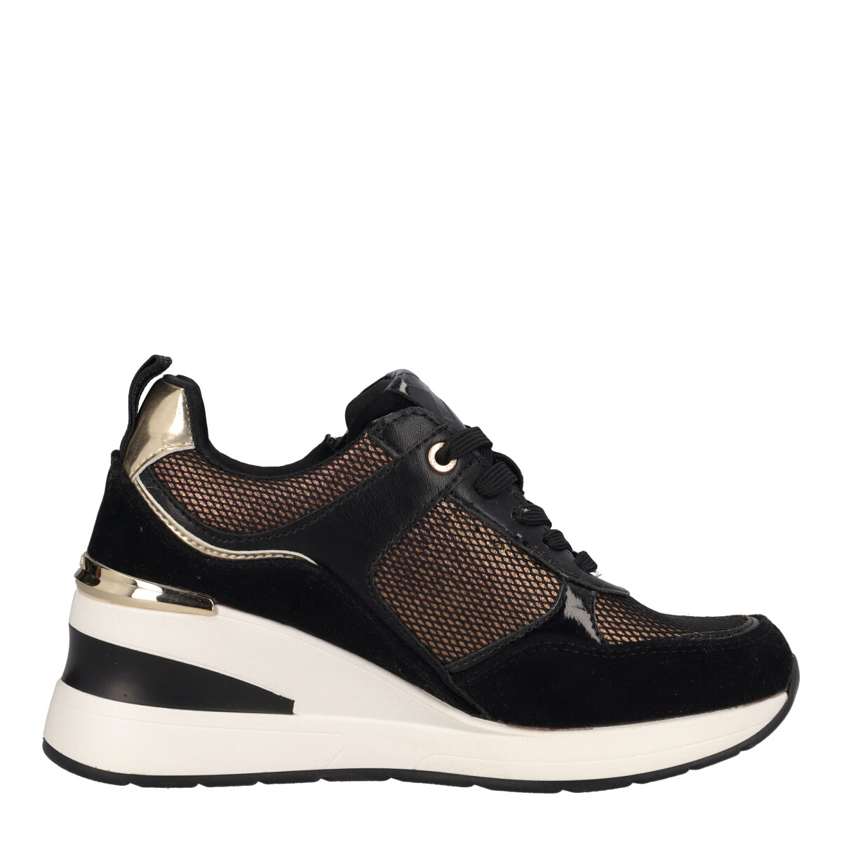 Sneakers Donna Nera e Oro