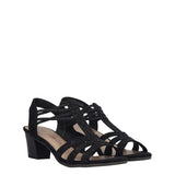 Sandali con Tacco Donna Nero
