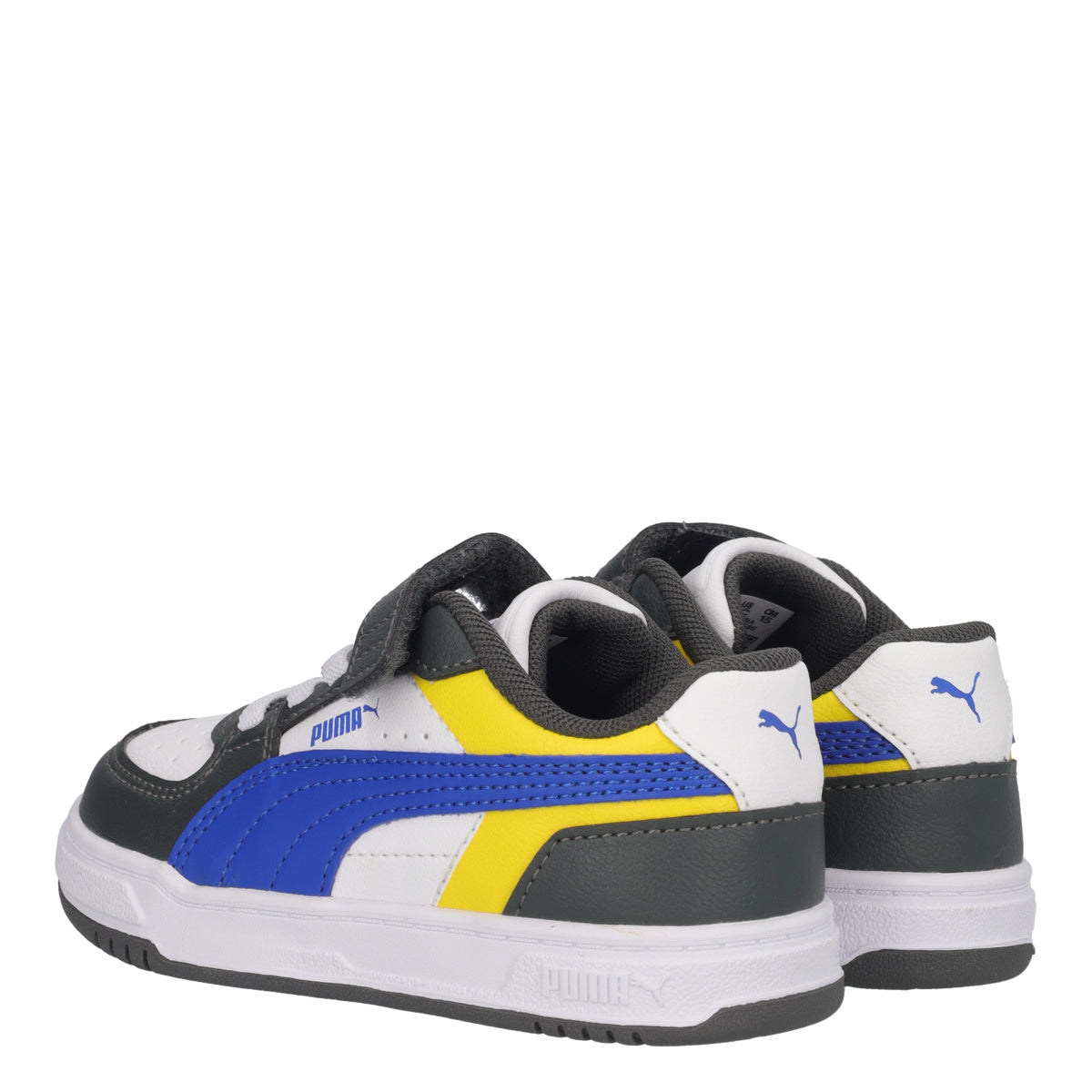 CAVEN III BLOCK AC INF Sneakers Junior Bianche, Grigie e Blu