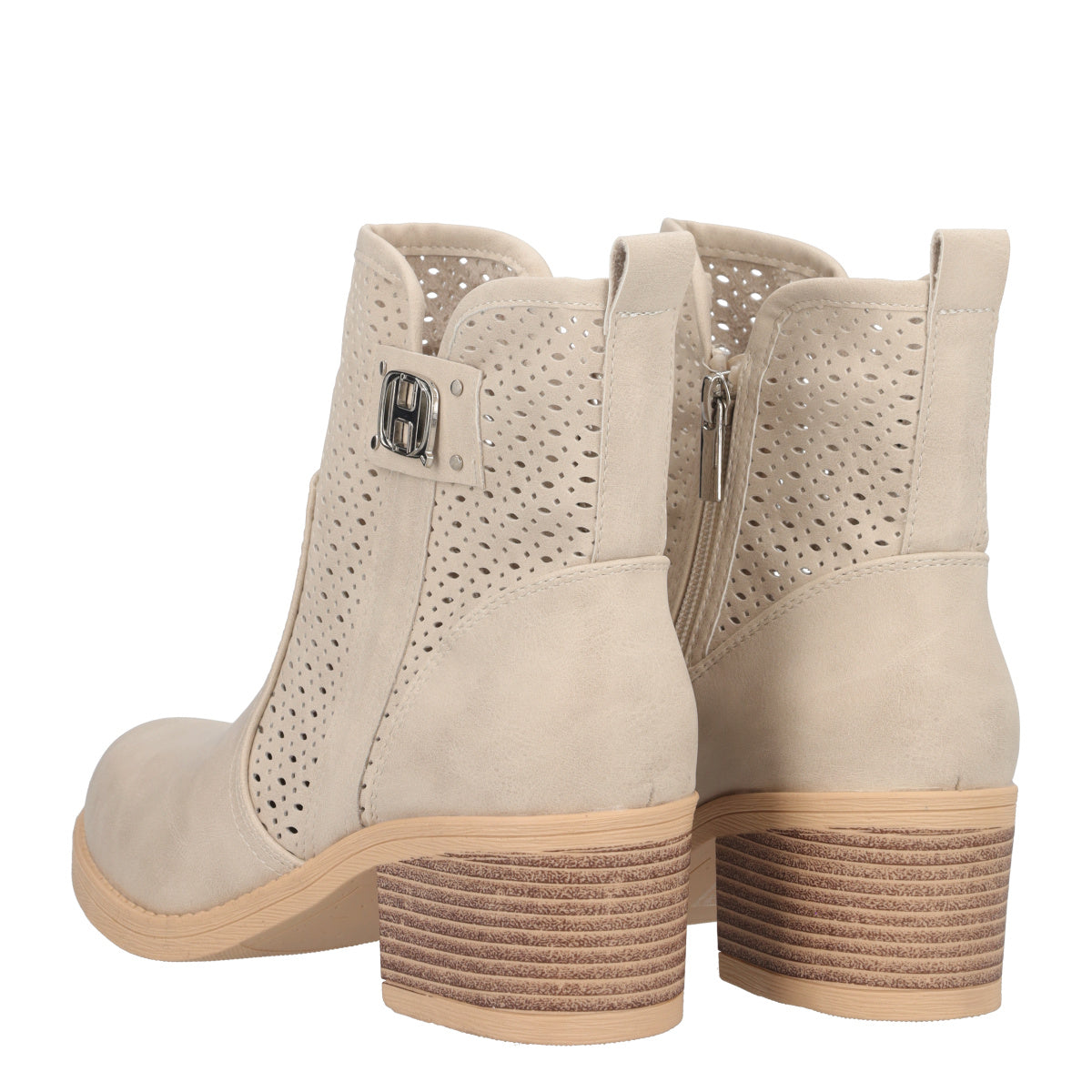 Stivaletti Donna Beige