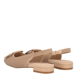 Slingback Donna Beige
