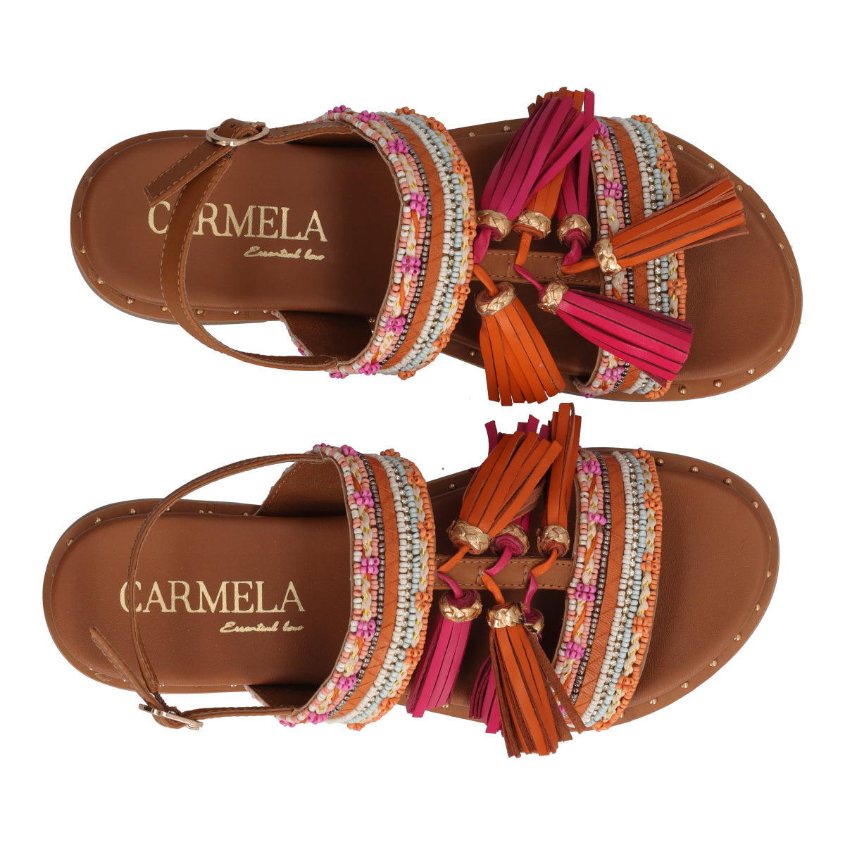 Sandali Donna Camel