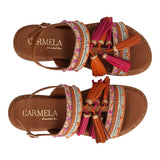 Sandali Donna Camel