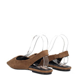 Slingback Donna Taupe
