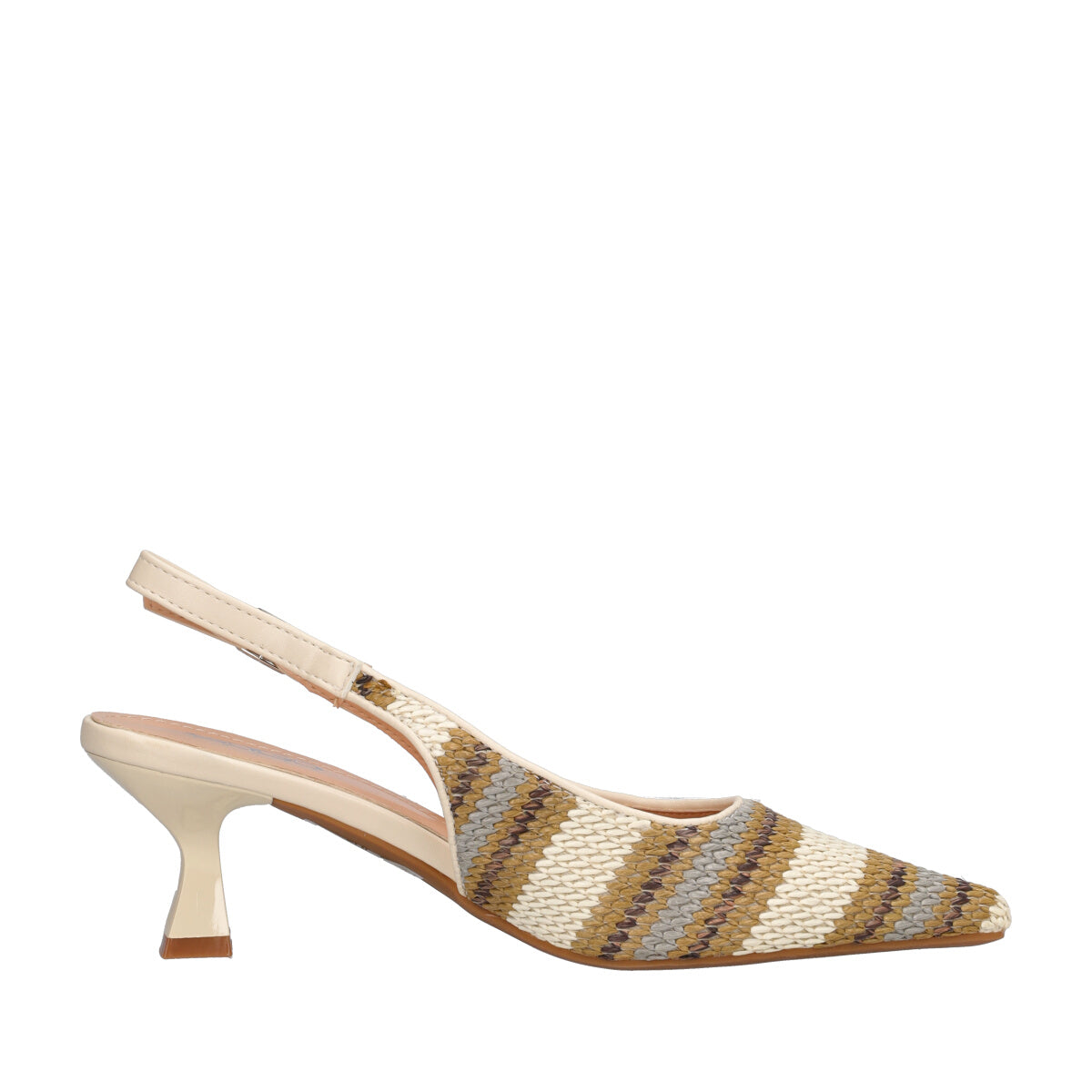 Slingback beige