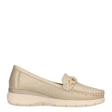 Mocassino Donna Oro