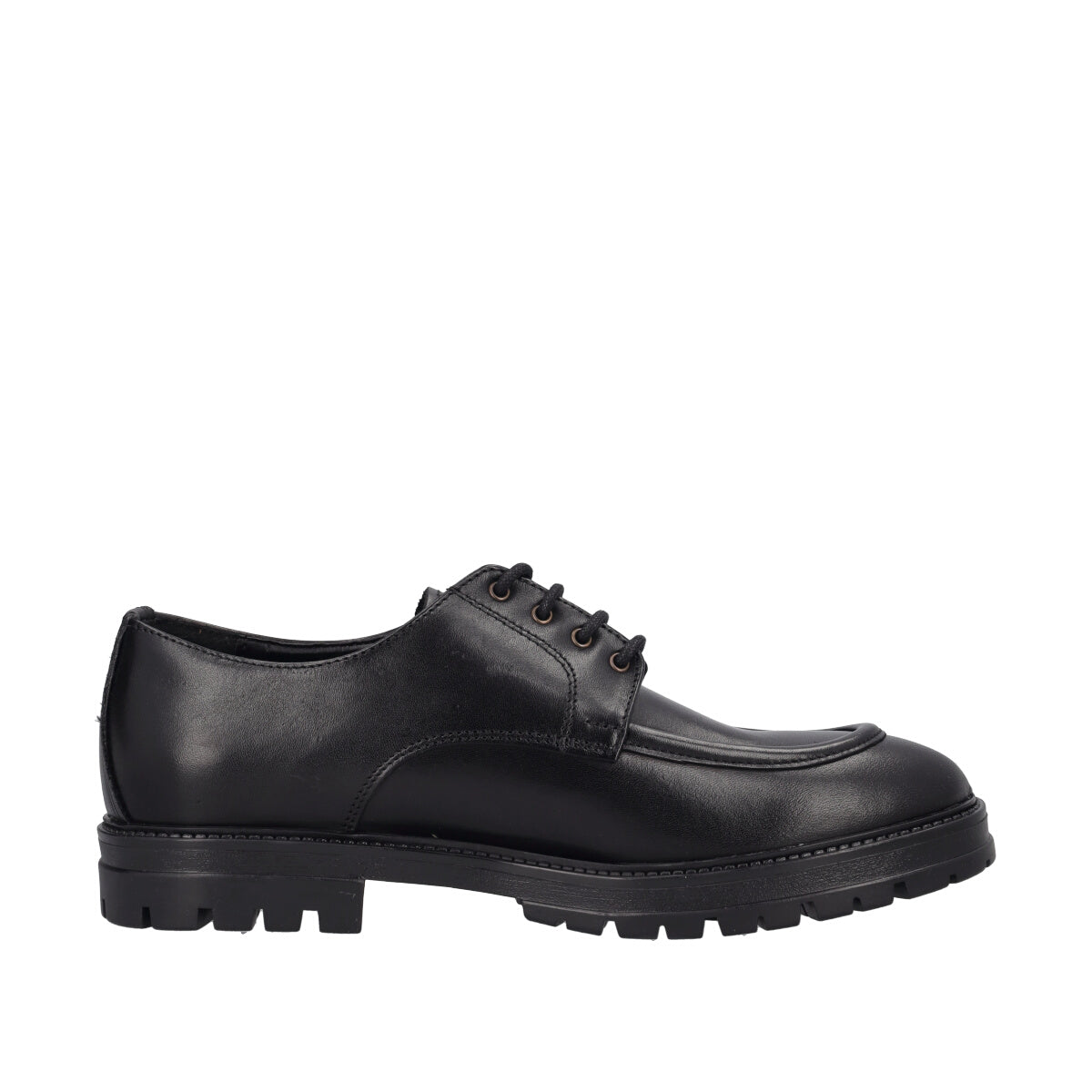 Scarpe eleganti e Cerimonia Uomo Nere in Pelle