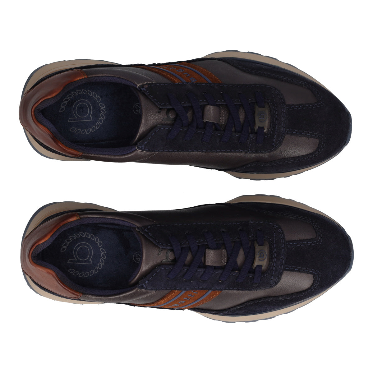 Stringate Uomo Blu