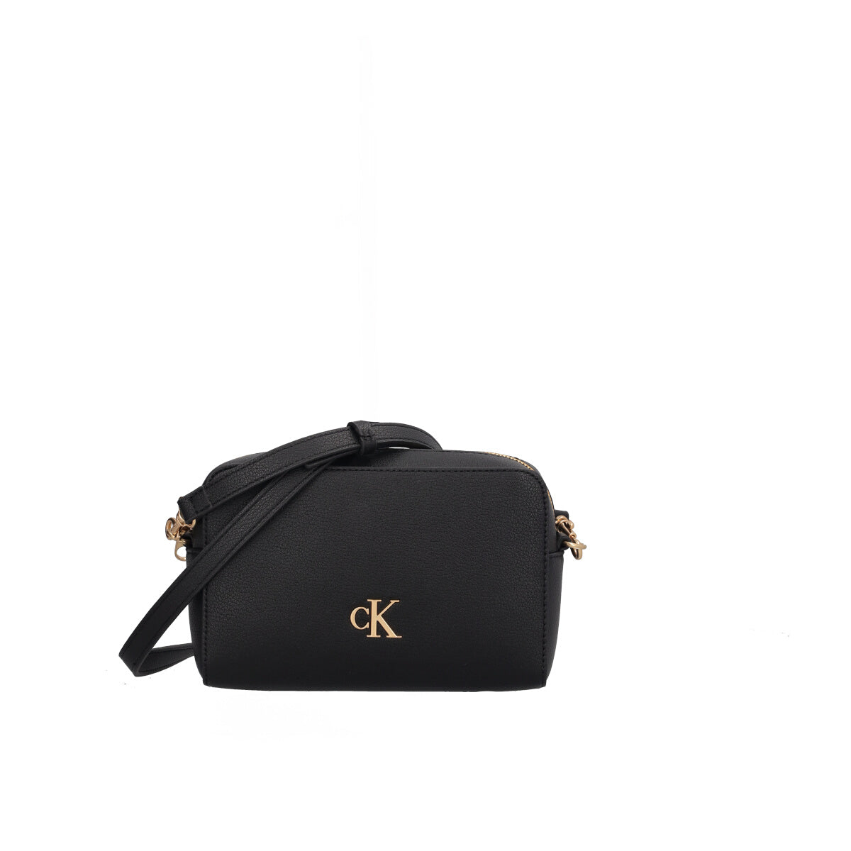 MINIMAL MONOGRAM SHOULDER POUC DONNA Borsa Nera