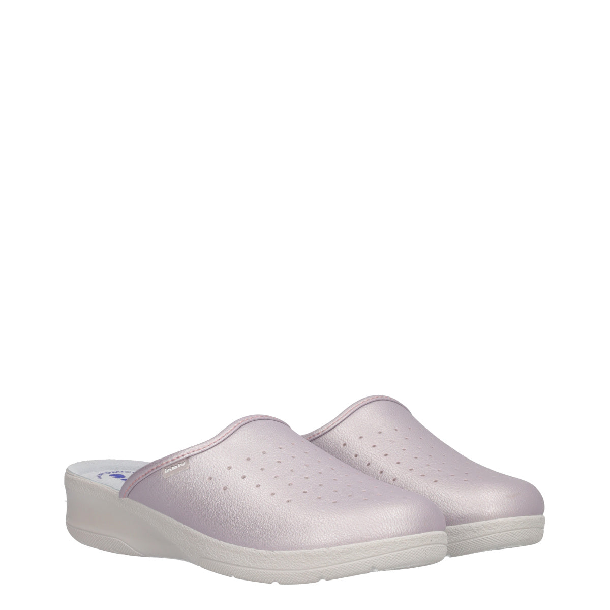 Ciabatte Donna Rosa Metallizzato
