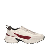 Sneakers Donna Panna, Grigia e Bordeaux