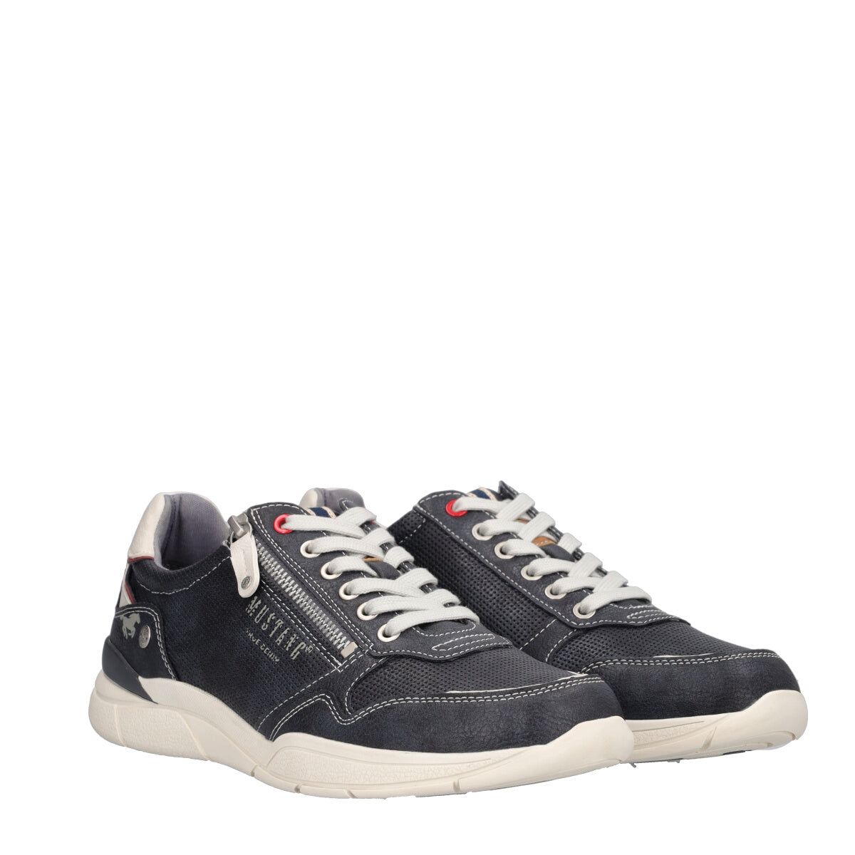 Sneakers con Zip Uomo Navy