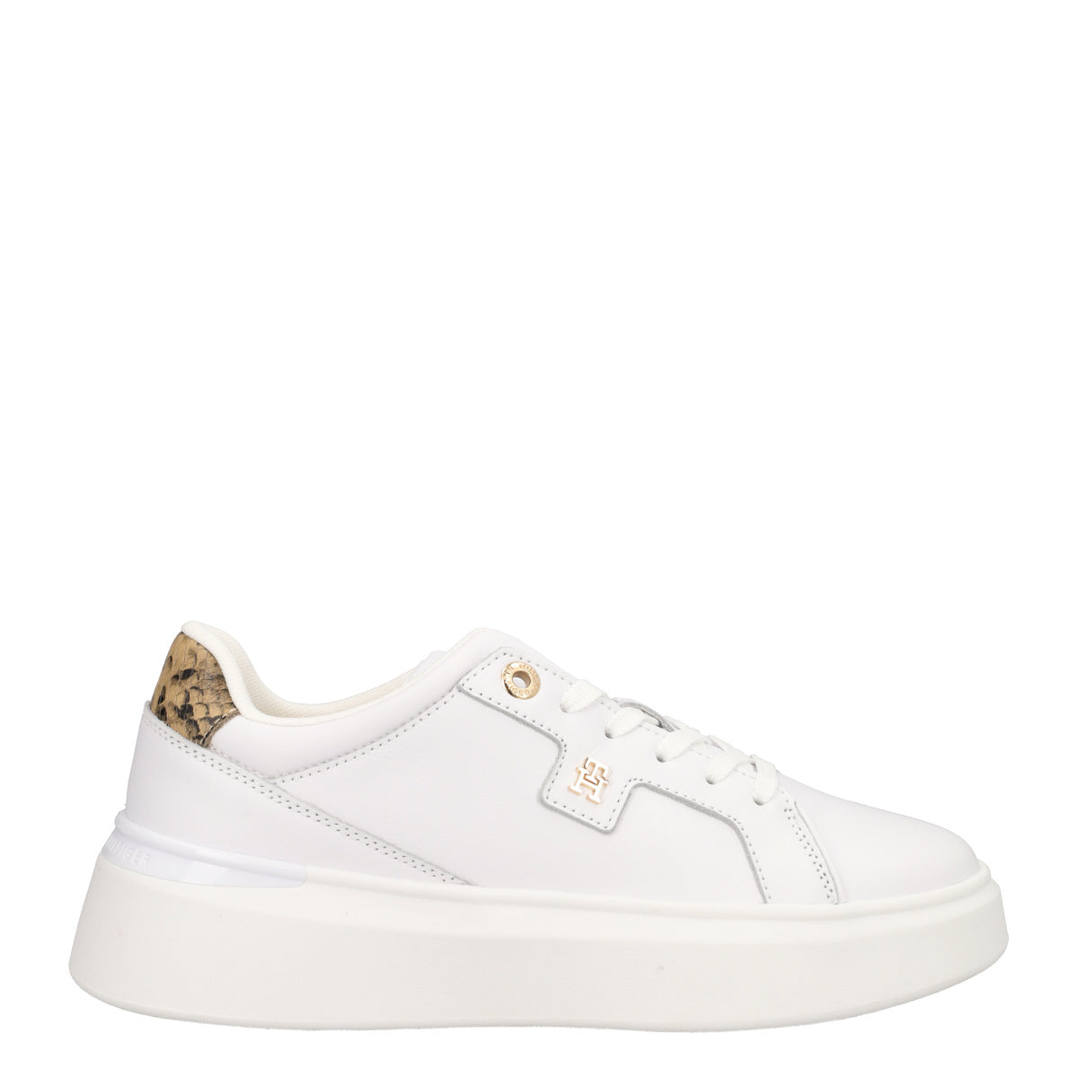 TH CHIC PLATFORM SNAKE Sneakers Donna Bianche