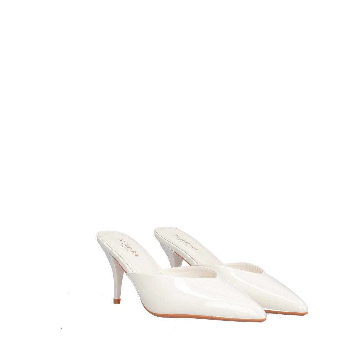 Ciabatta con Tacco Donna Bianche