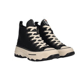 Sneakers Alte Donna Nere e Bianche