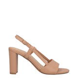 Sandali con Tacco Donna Beige