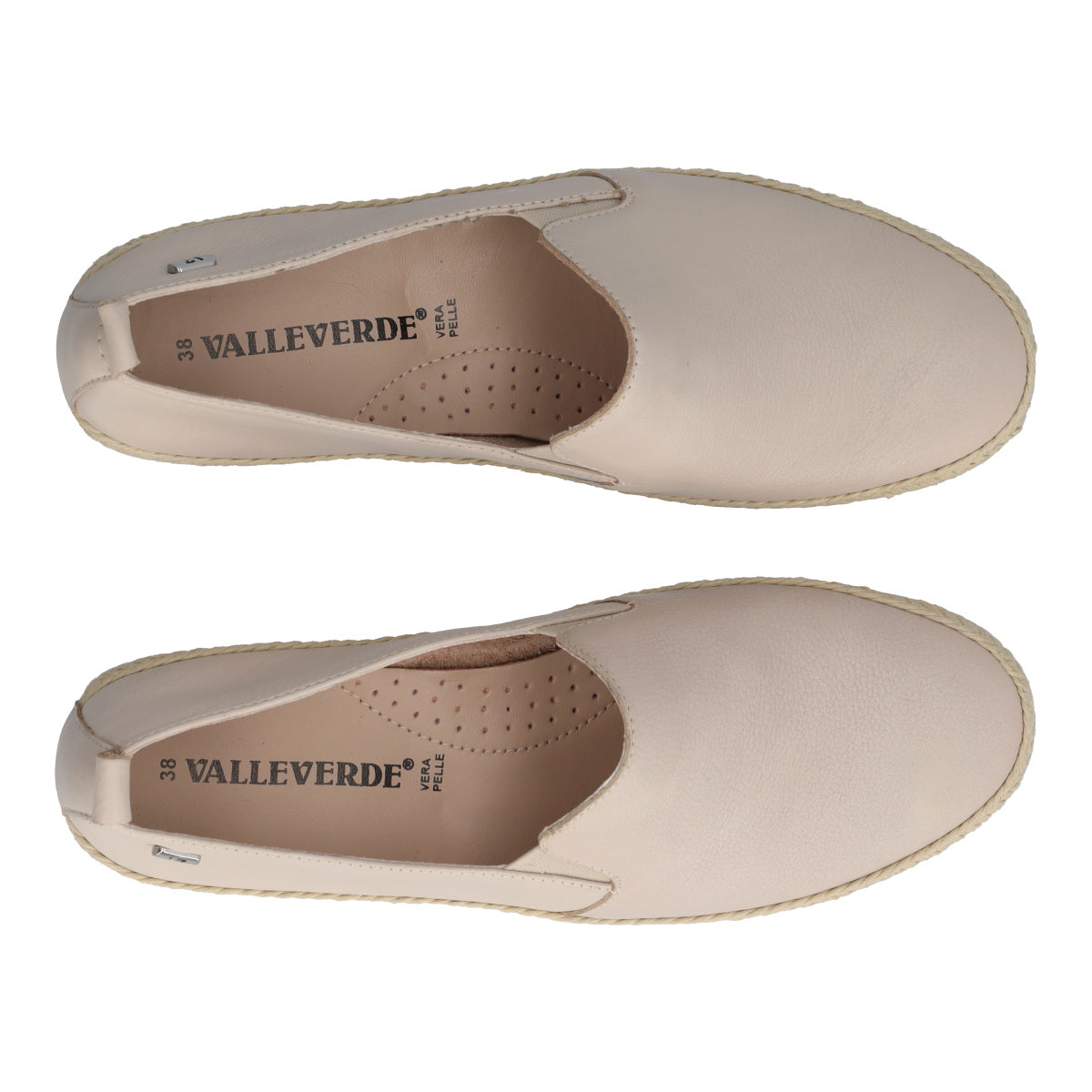 Mocassini Donna Beige