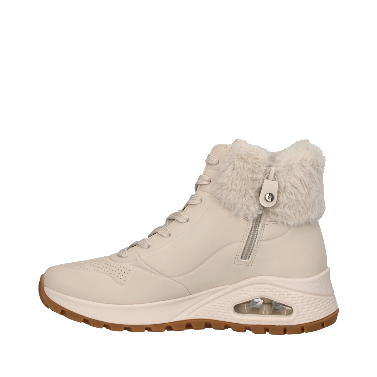 UNO RUGGED FALL AIR Polacchi Donna Off White