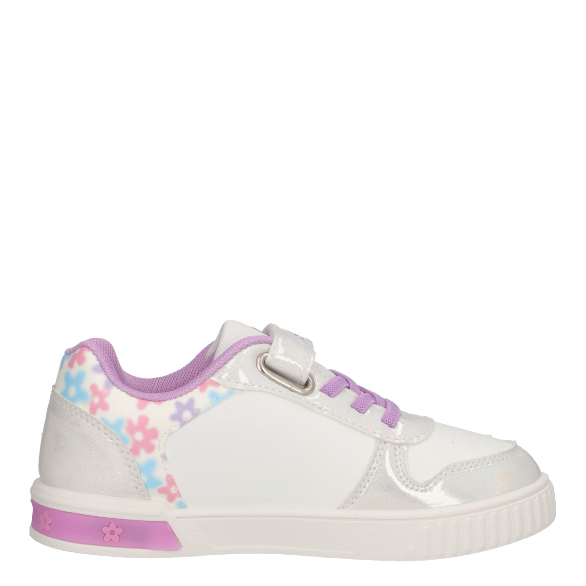 Sneakers Bambina Bianche Lilo & Stitch con Luci