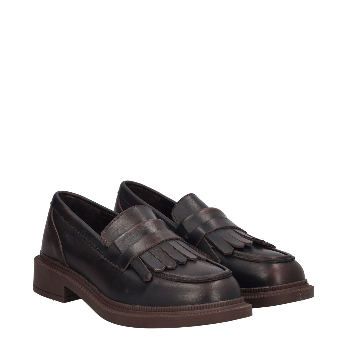 Mocassini Donna Marroni