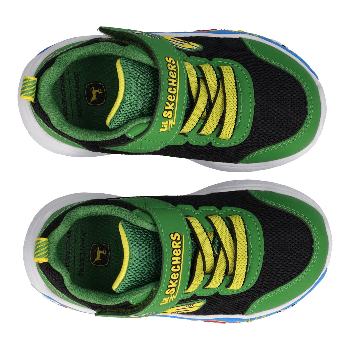 S LIGHTS Sneakers Bambino Verdi con Luci