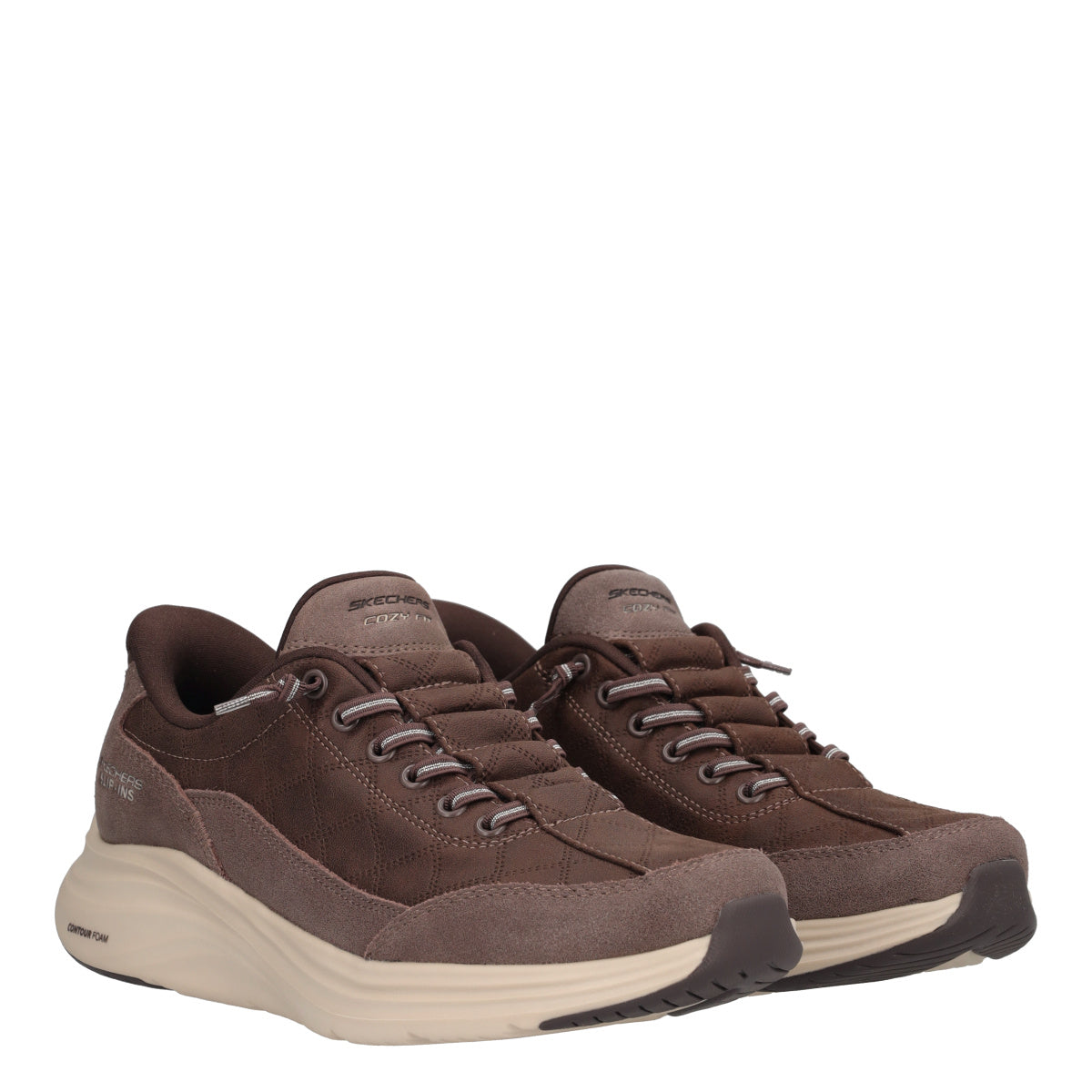 CONTOUR FOAM NATURAL EASE Sneakers Slip-on Donna Marroni
