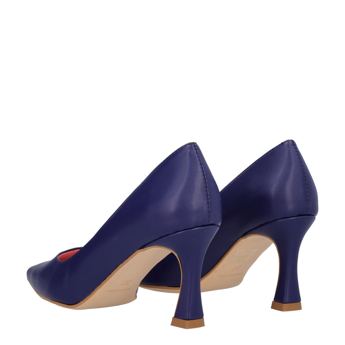 Décolleté Blu tacco 8 cm