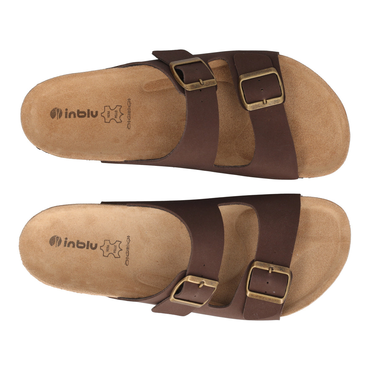 Ciabatte Uomo Marroni