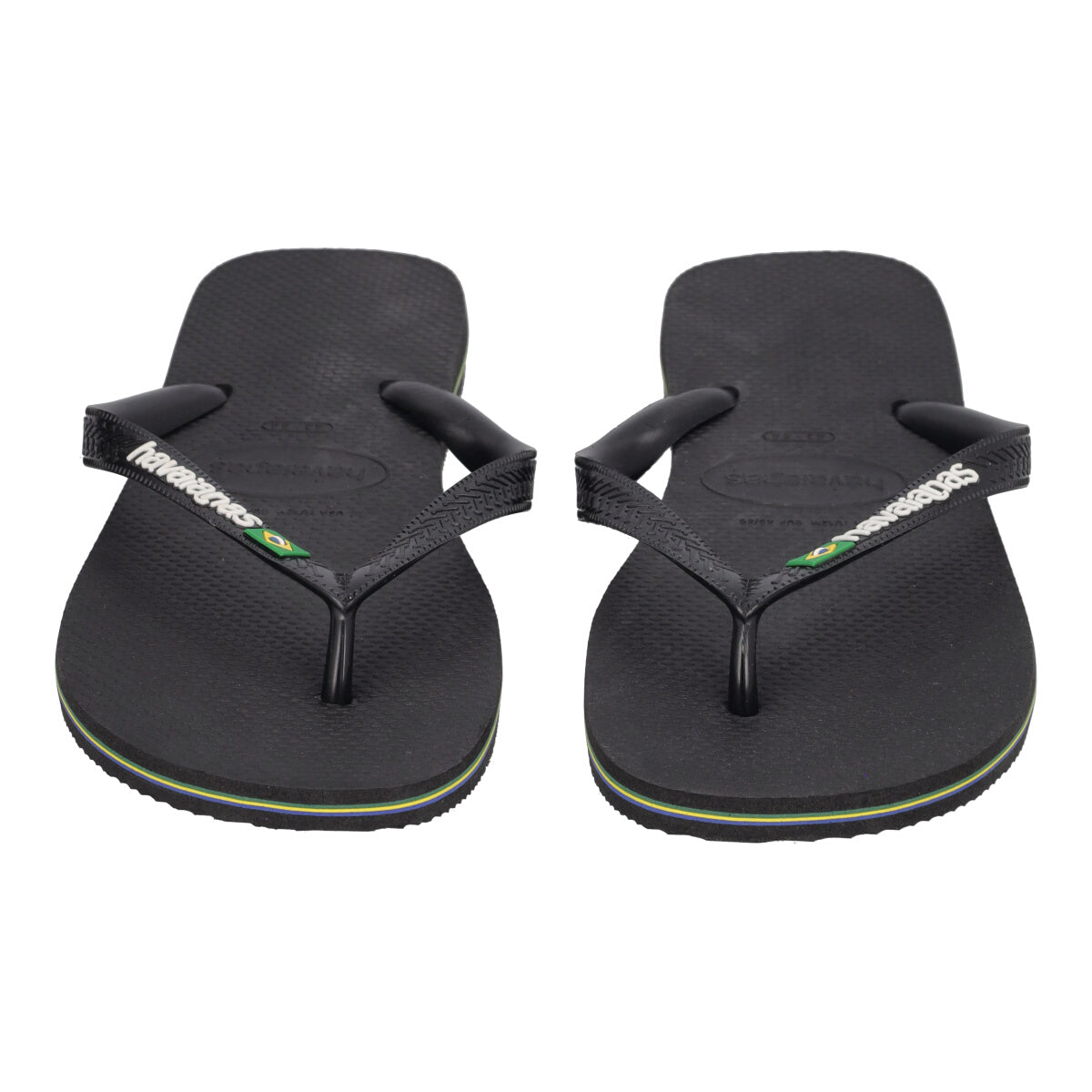 BRASIL LOGO Infradito Uomo Nere