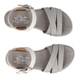 Sandali Bambina Bianchi e Argento