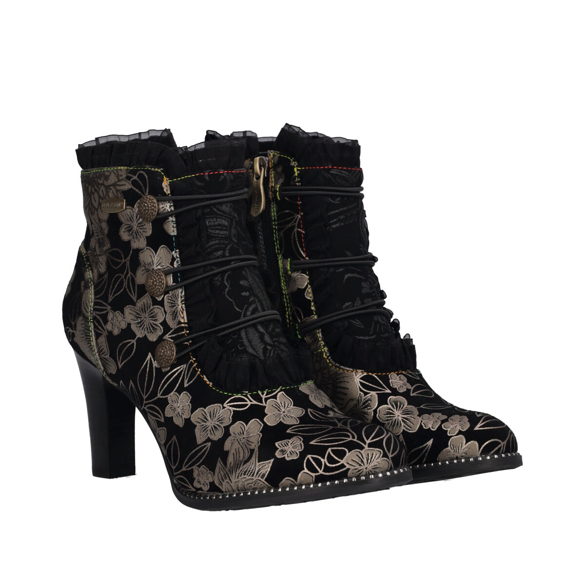 Stivaletti Donna Neri in Pelle