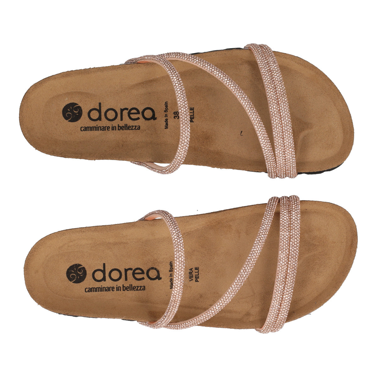 Ciabatte Donna Oro Rosa