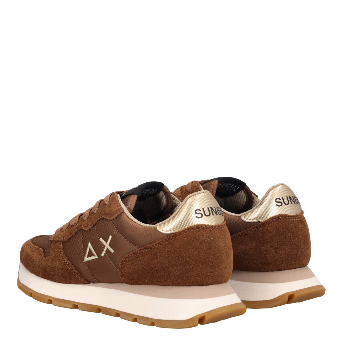 ALLY GOLD SILVER Sneakers Donna Marrone