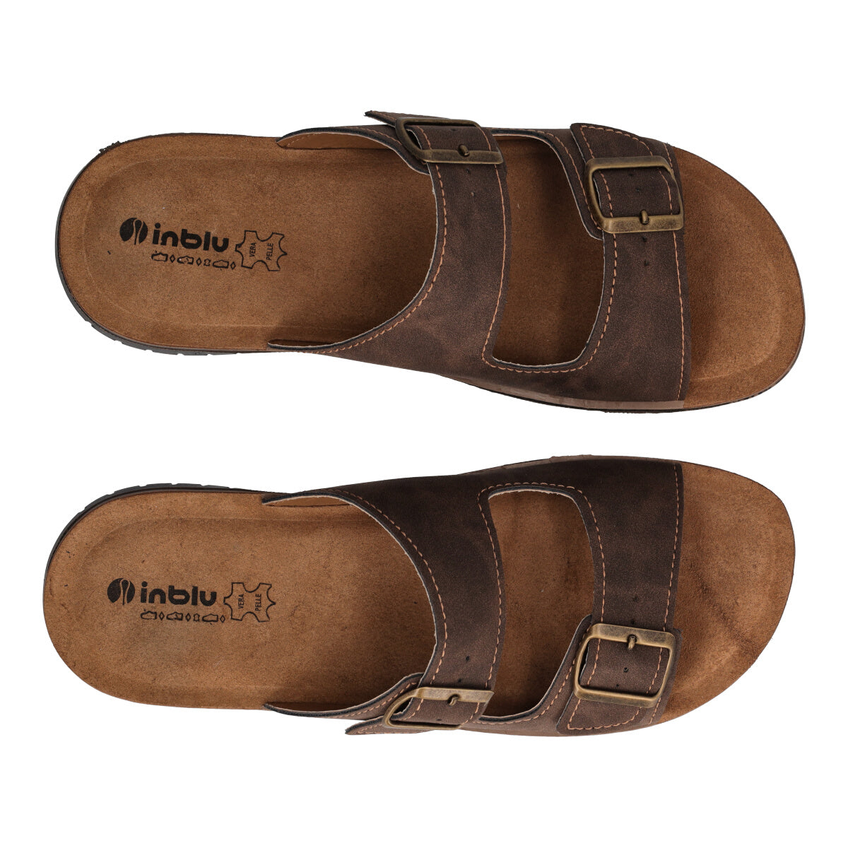 Ciabatte Uomo Marroni