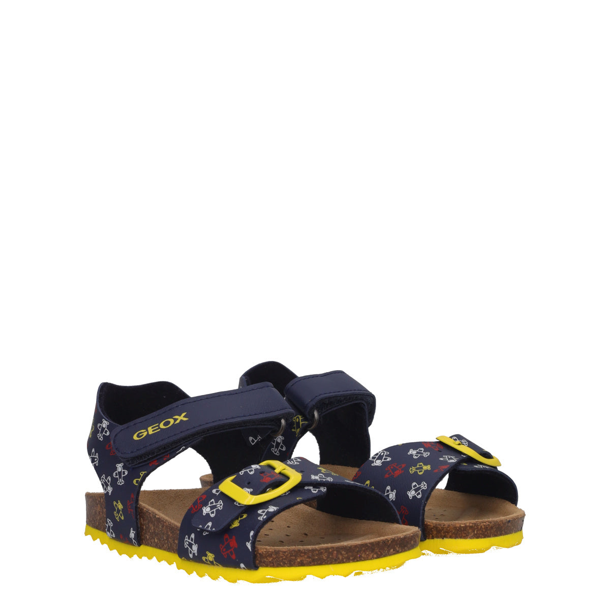 CHALKI Sandali Bambini Blu e Gialli