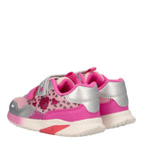 BABY INFINITY LIGHT Sneakers Bambina Rosa e Argento con Luci