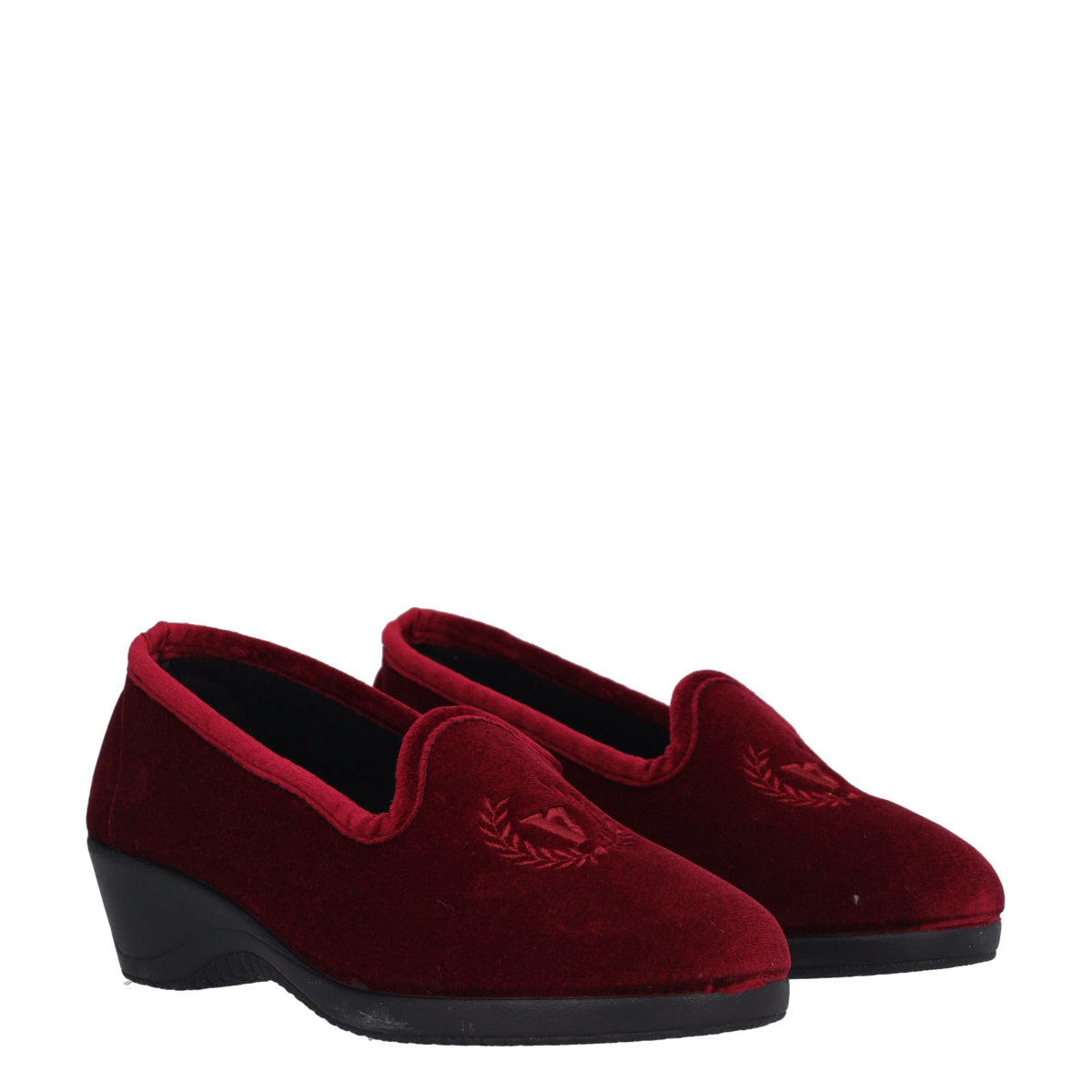 Pantofole Donna Bordeaux