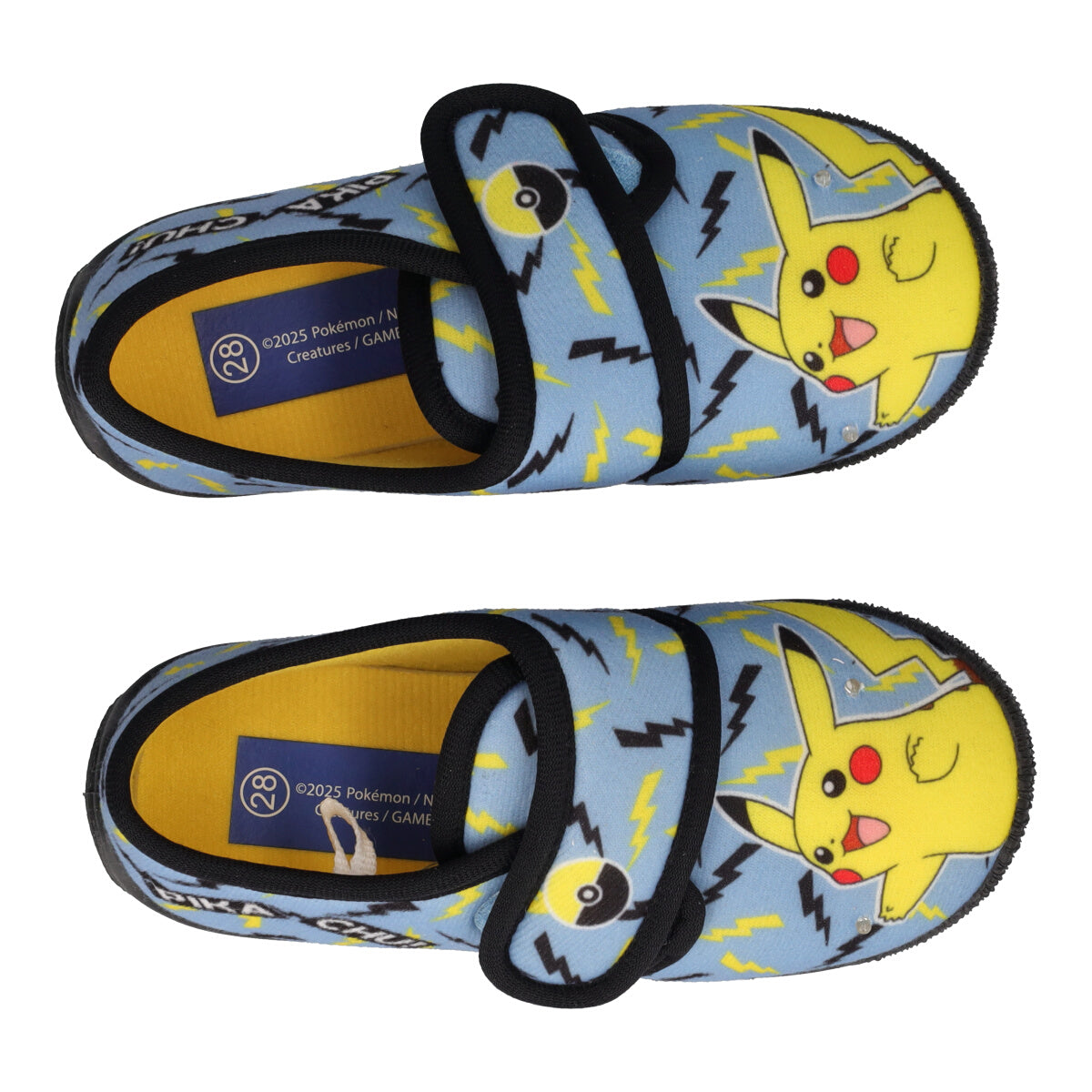 Pantofole Bambini Azzurre Pokémon con Luci