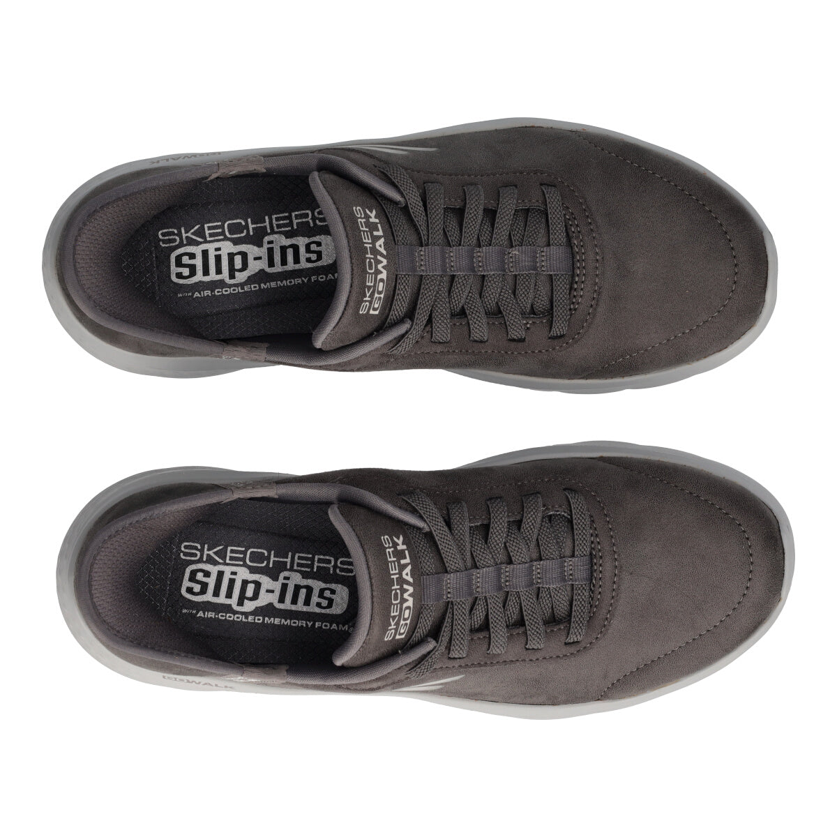 GO WALK FLEX Sneakers Donna Slip-on Grigie