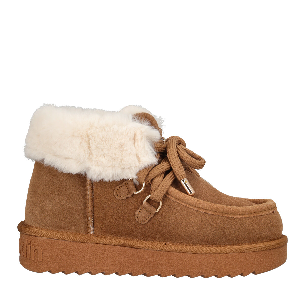 PACK NORDIC MID FUR Polacchini Donna Beige in Pelle