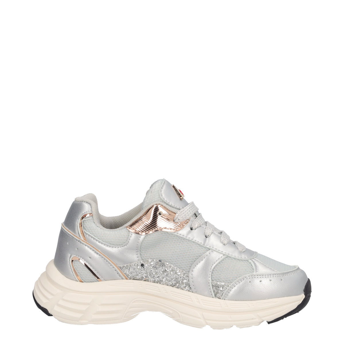 Sneakers Bambina Argento