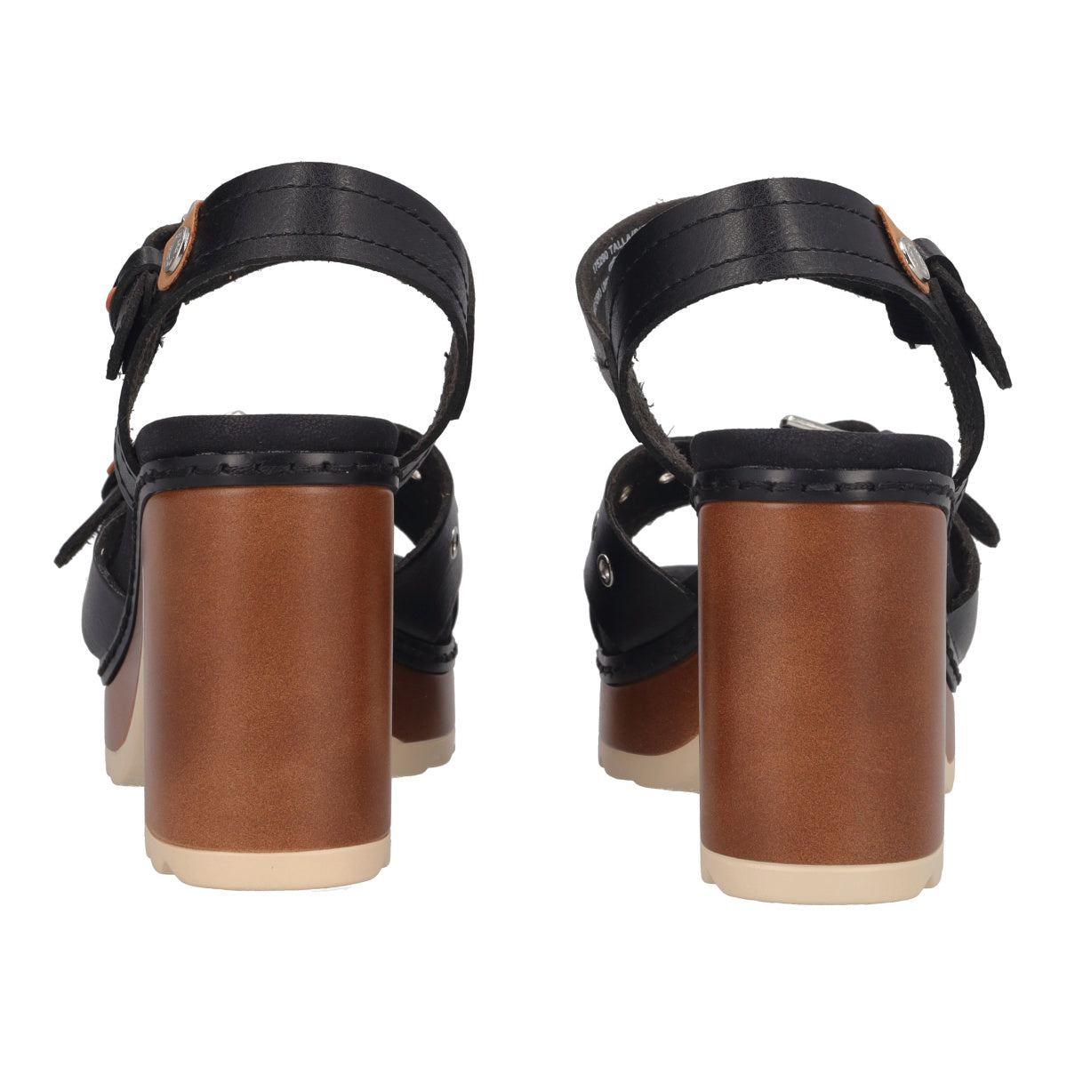 Sandali con Tacco Donna Neri