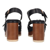 Sandali con Tacco Donna Neri