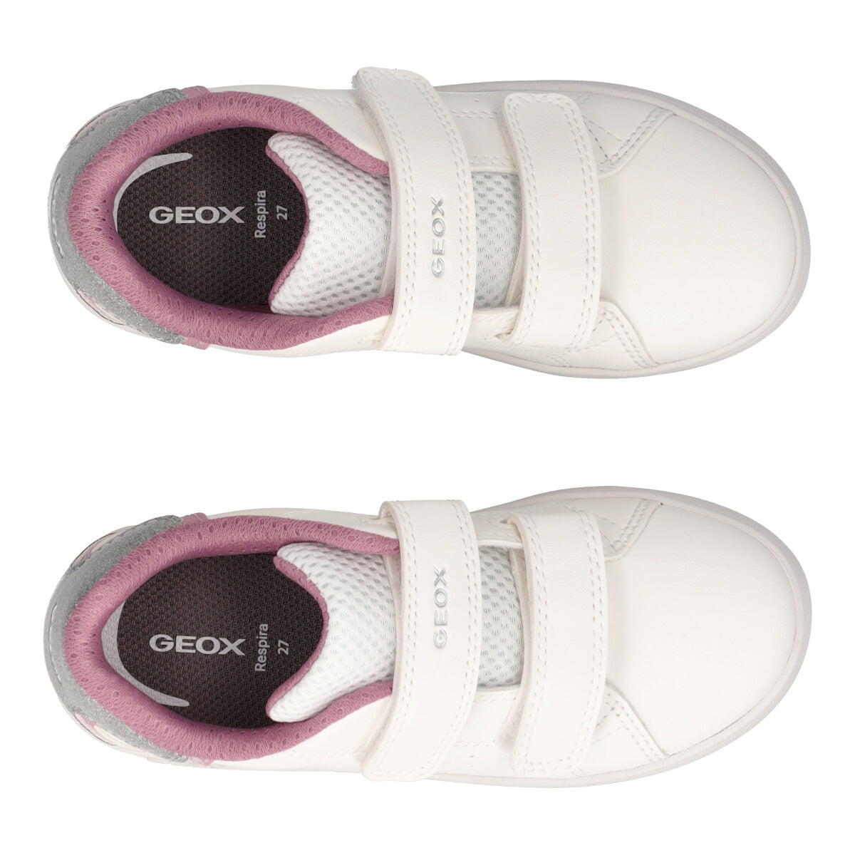 ECLYPER Sneakers Bambina Bianche e Rosa