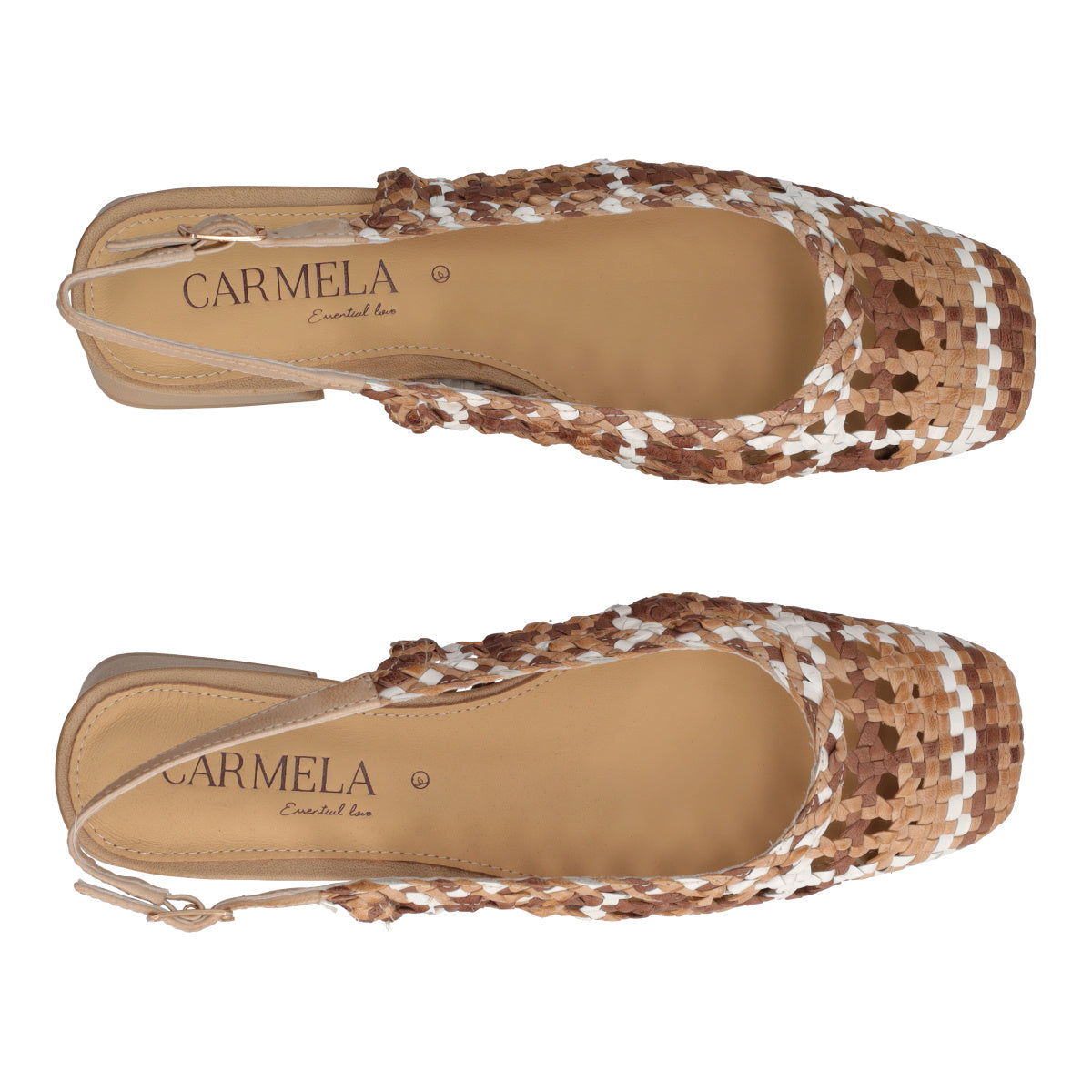 Slingback Donna Beige