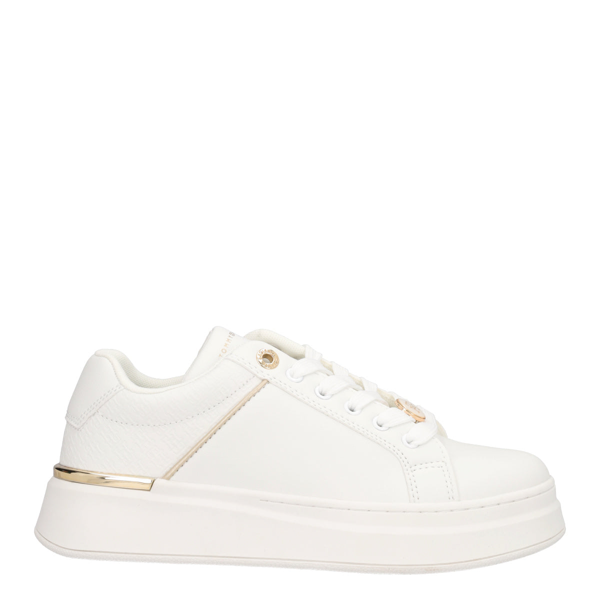 Sneakers Donna Bianche e Oro