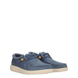WALLABI WASHED Mocassini Donna Azzurri