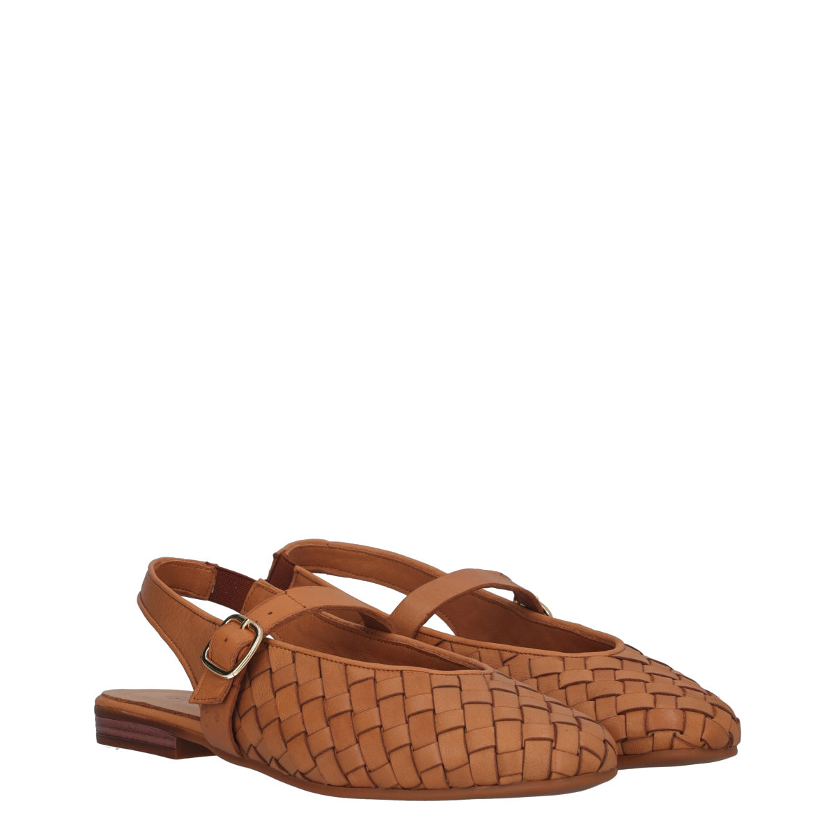 Sandali Donna Camel in Pelle
